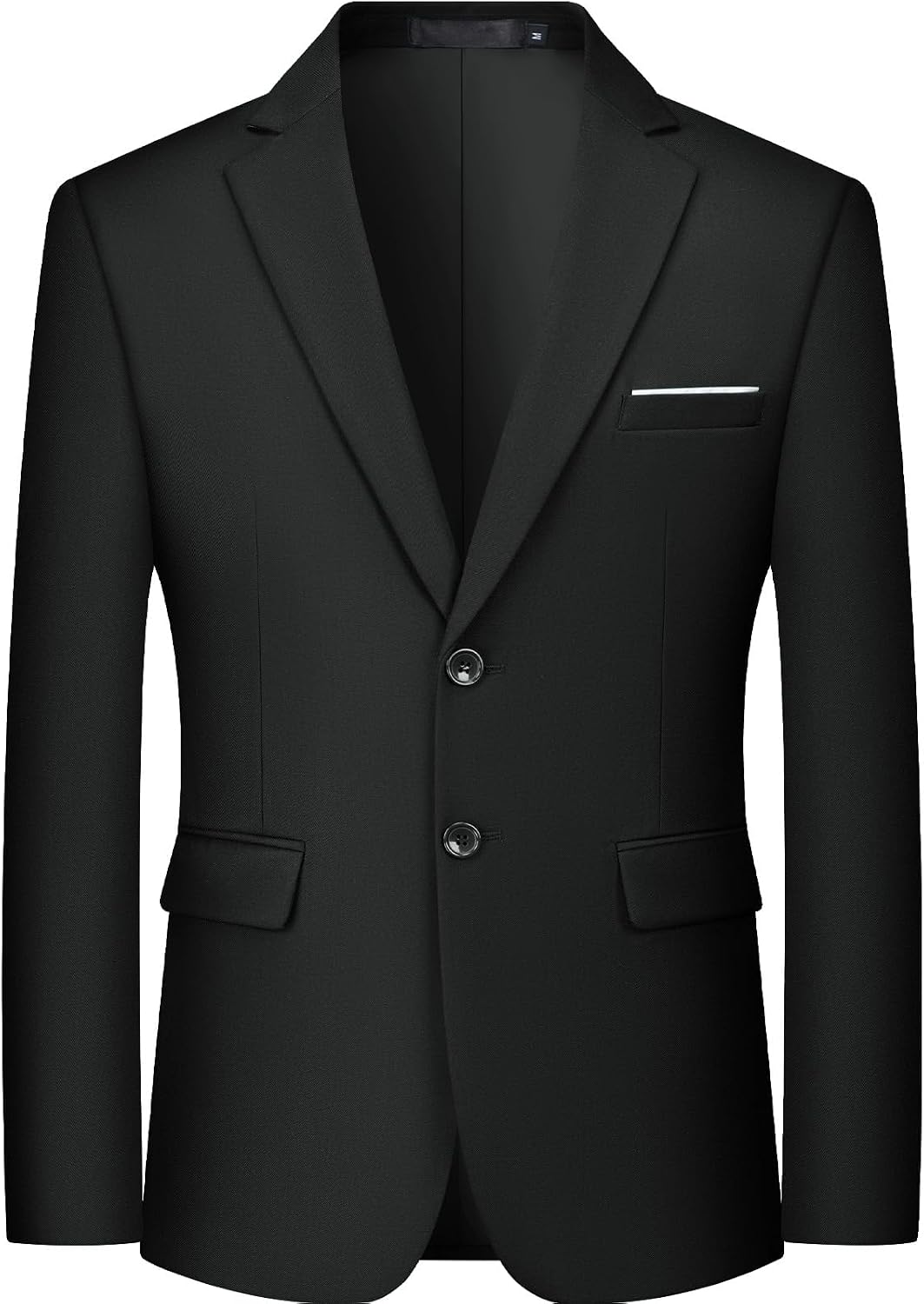 Slim Fit Suit Jacket 2 Button Business Casual Blazer Dress image 1