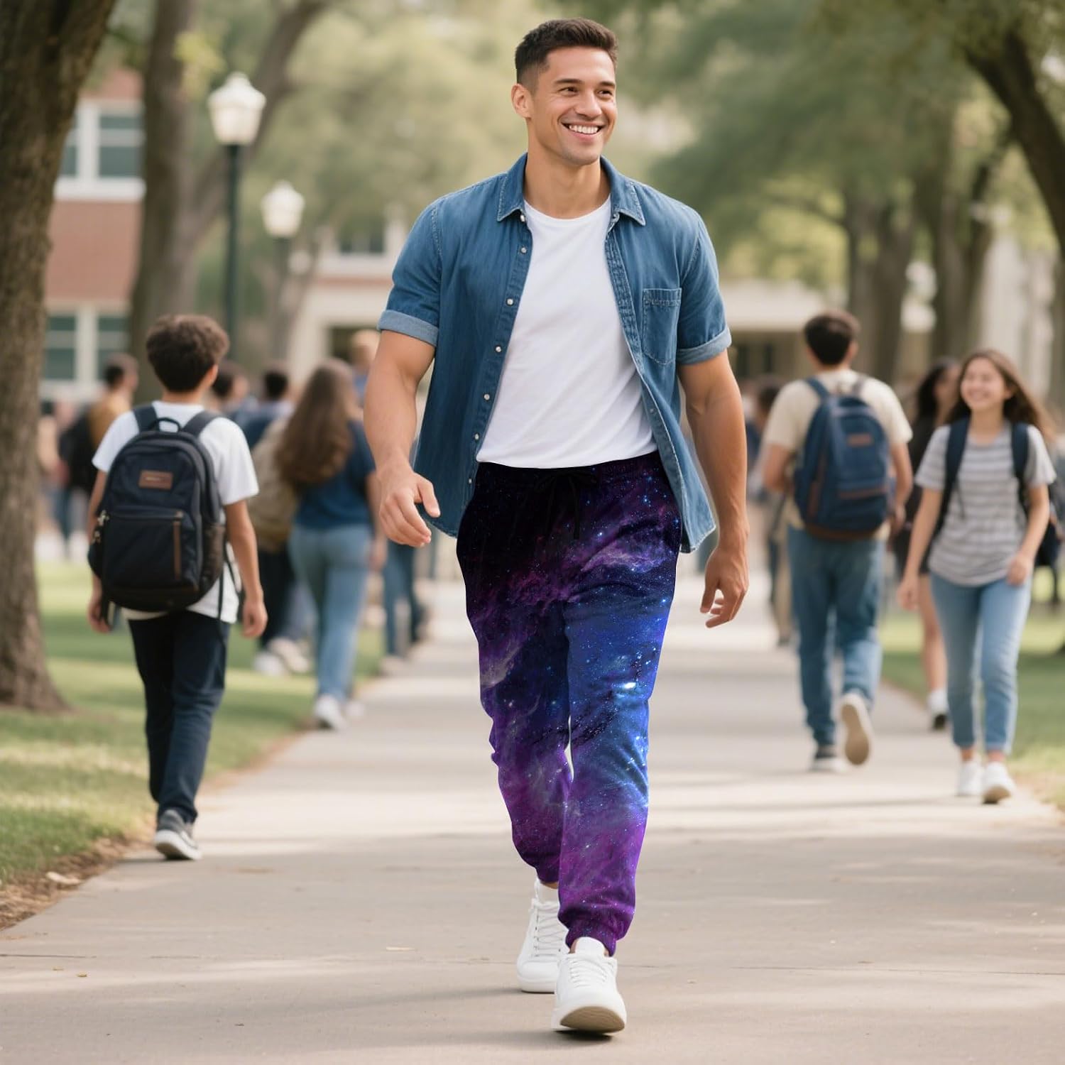Goodstoworld Cool Joggers Pants 3D Novelty Casual image 3